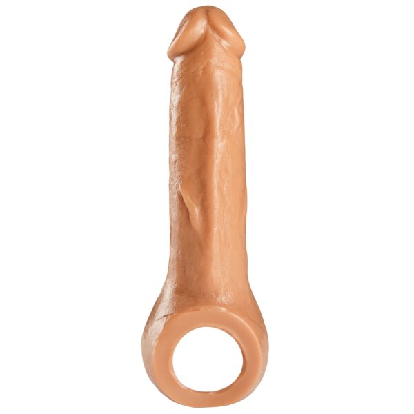 Vixen Creations Ride-On Penis Sleeve 22 cm - Lysebrun Lysebrun