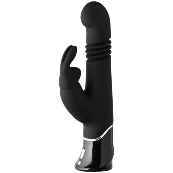 Fifty Shades of Grey Greedy Girl Thrusting G-Punkts Rabbit Vibrator - Black Black