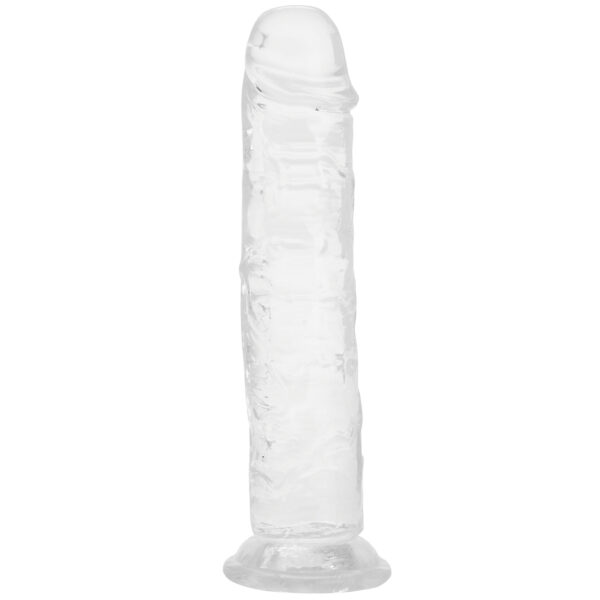 Willie City Realistisk Klar Dildo med Sugekop 22 cm - Klar Klar