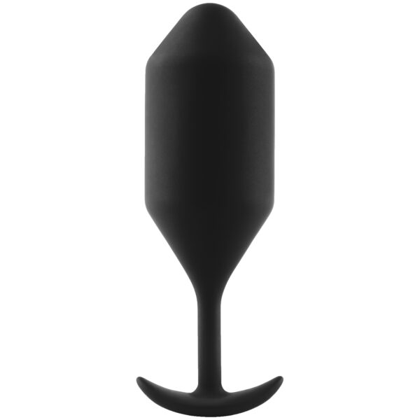 B-Vibe Snug Plug 5 Butt Plug - Black Black