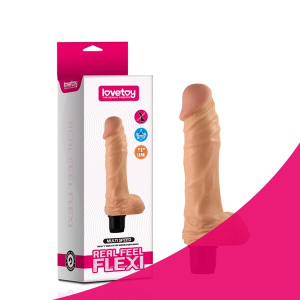 LOVETOY DILDO FLEXI VIBRATOR 23,5CM