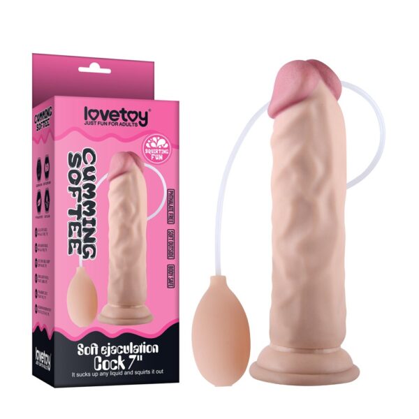 LOVETOY SOFT EJACULATION COCK 21,5 cm