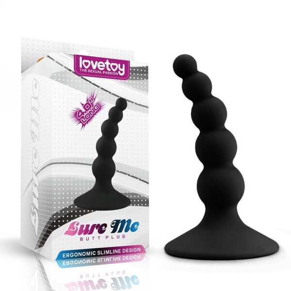 LOVETOY LURE ME BEADED ANAL PLUG