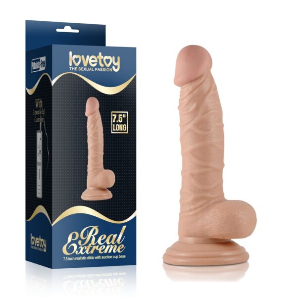 LOVETOY REAL EXTREME DILDO 19 CM