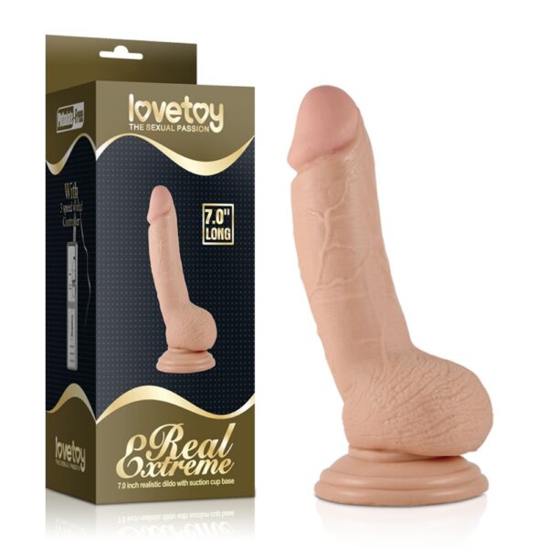 LOVETOY REAL EXTREME DILDO 18CM