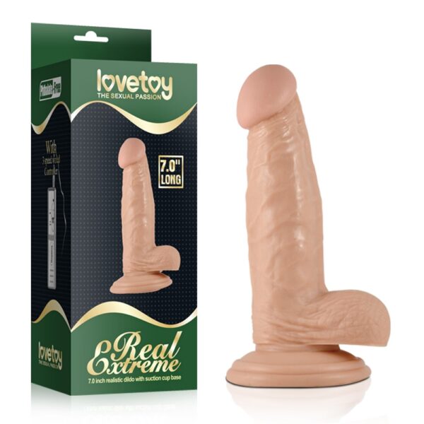 LOVETOY REAL EXTREME DILDO 17CM