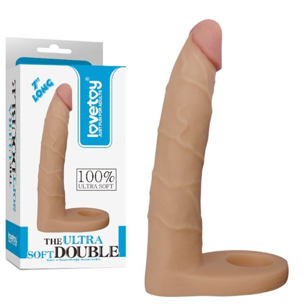 LOVETOY DILDO THE ULTRA SOFT DOUBLE 17CM