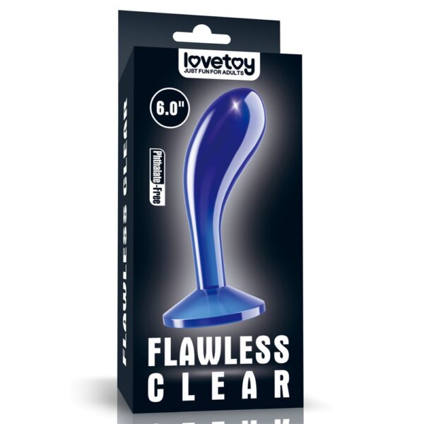 LOVETOY FLAWLESS CLEAR PROSTATE PLUG 15 CM