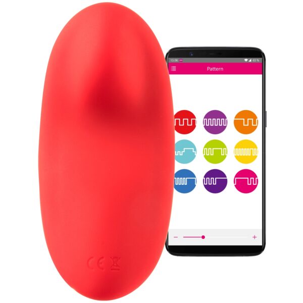 Magic Motion Nyx App-Styret Smart Trusse Vibrator - Rød Rød