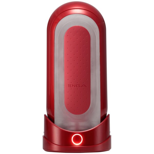 TENGA Flip Zero Red Warmer Sæt - Rød Rød