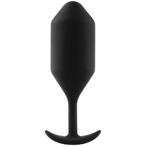 B-Vibe Snug Plug 4 Butt Plug - Black Black