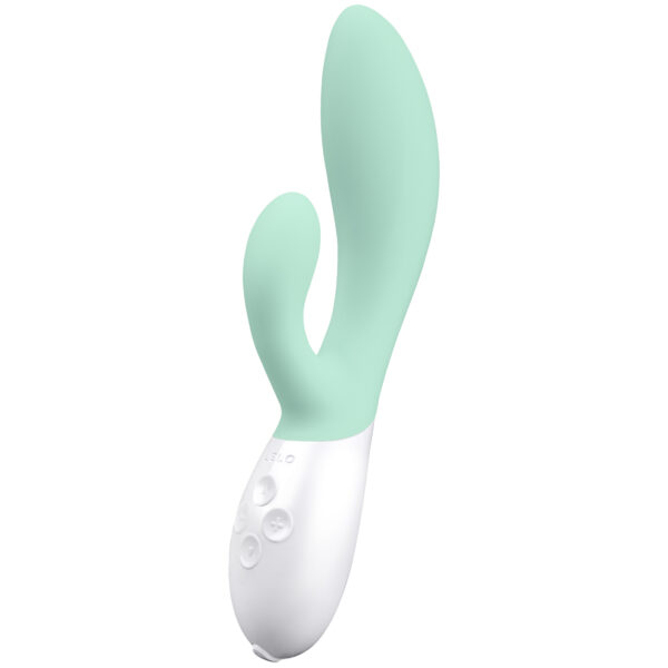 LELO Ina 3 Dual-Action Rabbit Vibrator - Green Green