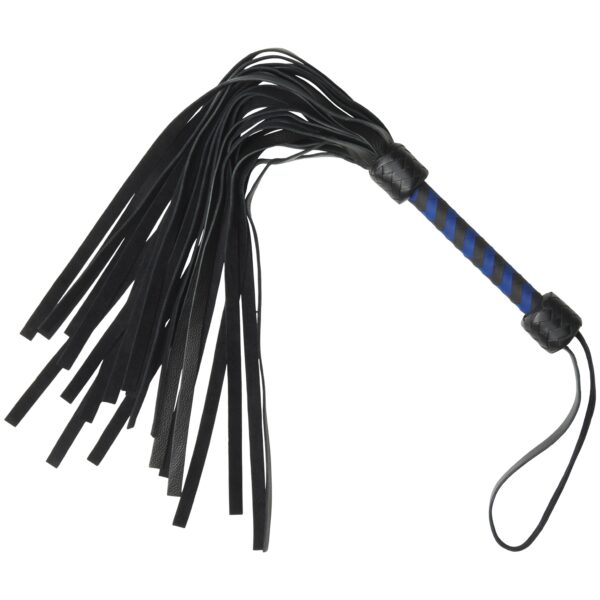 Zado Læder Flogger 70 cm - Sort Sort