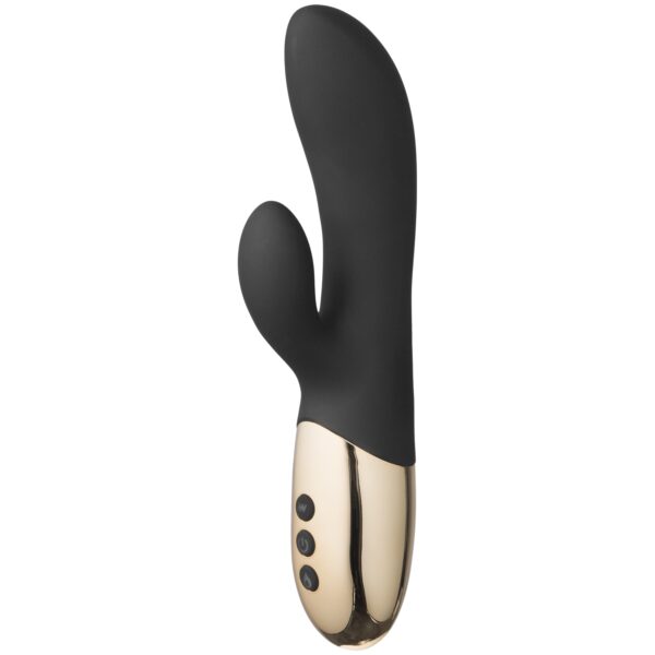 Sinful Warm Opladelig Rabbit Vibrator - Sort Sort