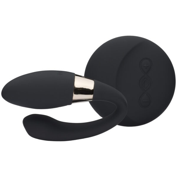 LELO Tiani Duo Dual-Action Par Vibrator med Fjernbetjening - Sort Sort