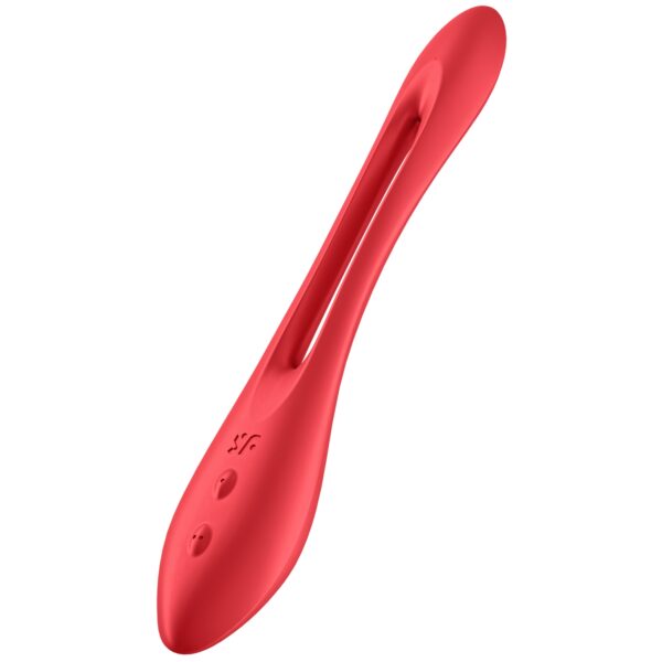 Satisfyer Elastic Joy Fleksibel Multivibrator - Rød Rød