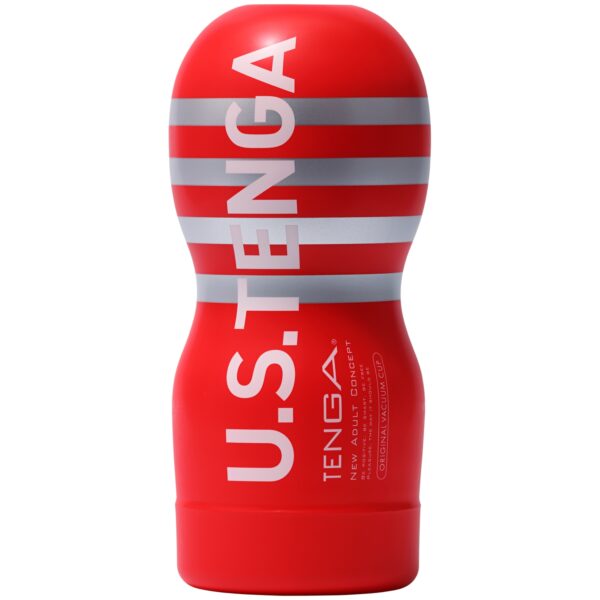 TENGA U.S. Regular Vacuum Cup Masturbator - Red Red