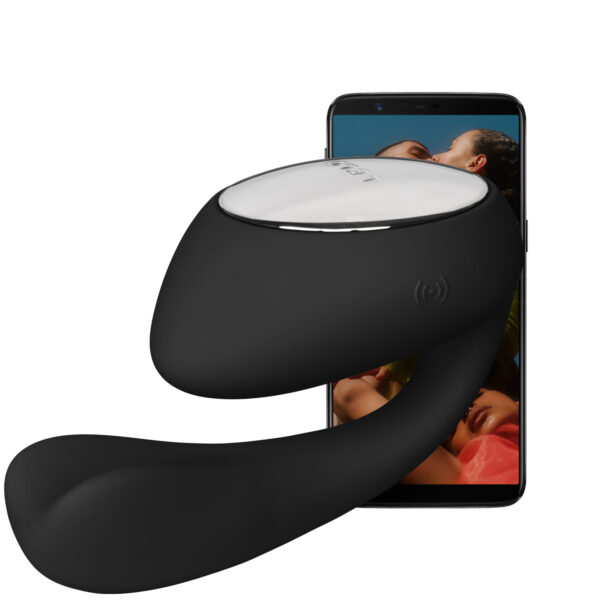 LELO IDA Wave App-styret Wavemotion Par Vibrator - Sort Sort