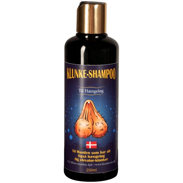 Klunke Shampoo Til Hængeløg Intimsæbe til Mænd 250 ml - Clear Clear