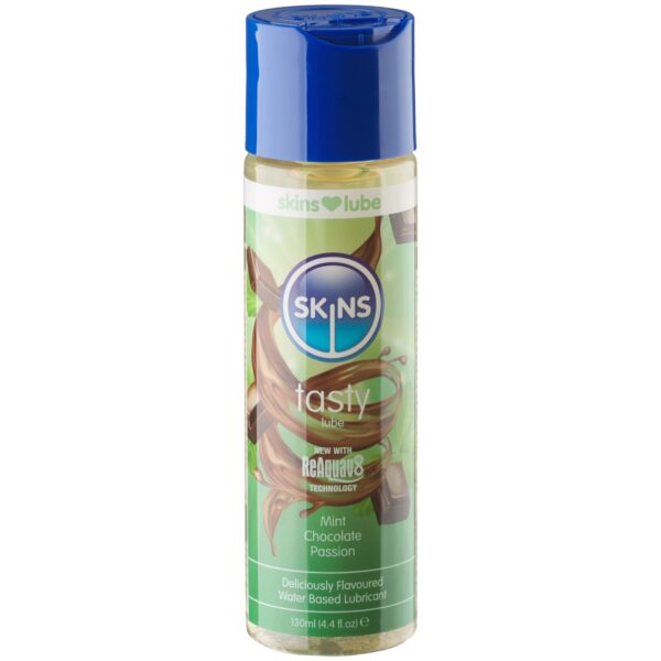 Skins Mint Chocolate Passion Vandbaseret Glidecreme 130 ml - Klar Klar