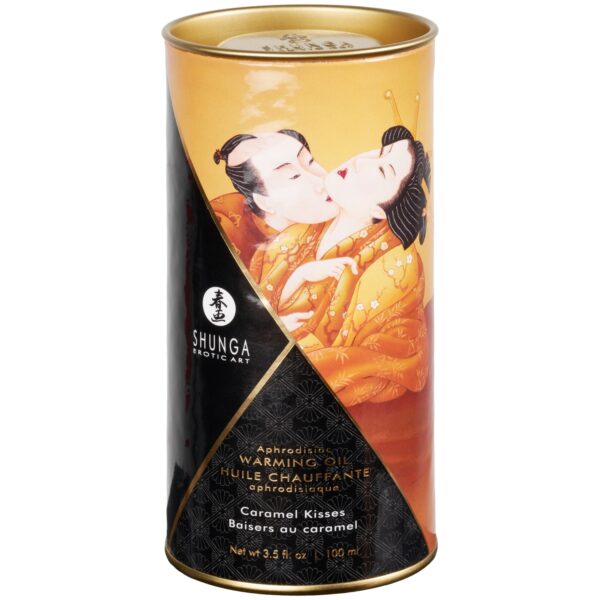 Shunga Aphrodisiac Varmende Olie 100 ml - Brown Brown