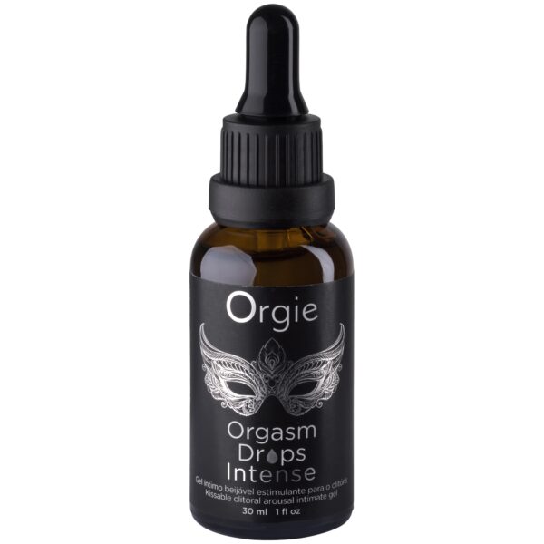 Orgie Orgasm Drops Intens Intimgel 30 ml - Sort Sort