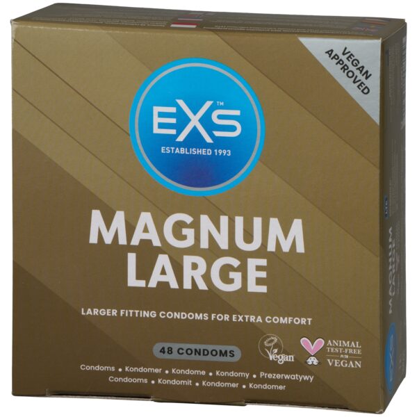 EXS Magnum Store Kondomer 48 stk - Clear Clear