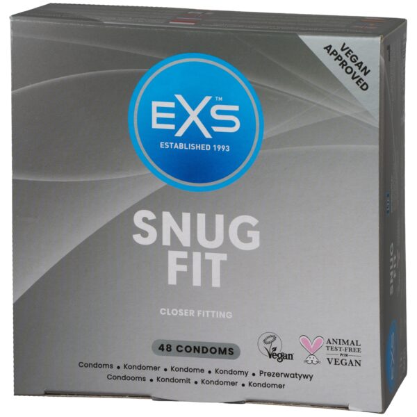 EXS Snug Fit Kondomer 48 stk. - Klar Klar