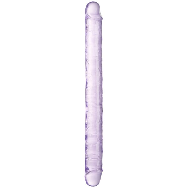 REALROCK Realistisk Dobbelt Dildo 45 cm - Lilla Lilla