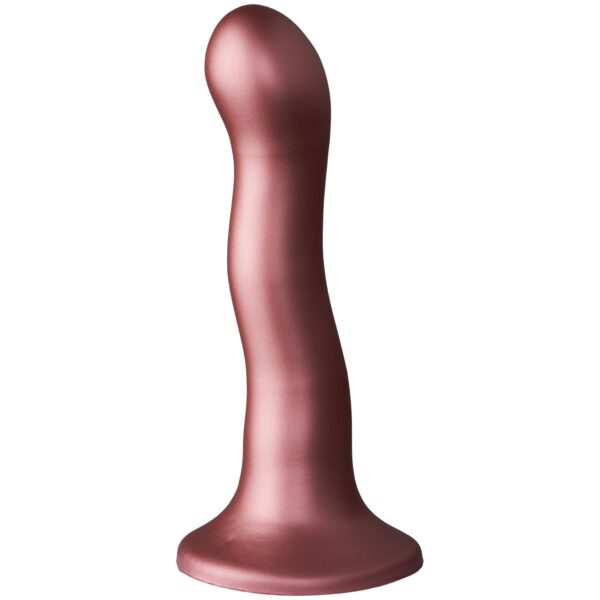 Ouch! Ultra Blød Kurvet Silikone G-punkt Dildo 17 cm