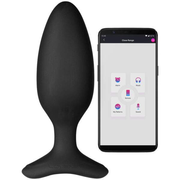 Lovense Hush 2 App-styret Medium Butt Plug