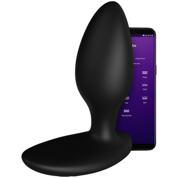 We-Vibe Ditto+ Vibrerende Butt Plug med Fjernbetjening og App - Black Black