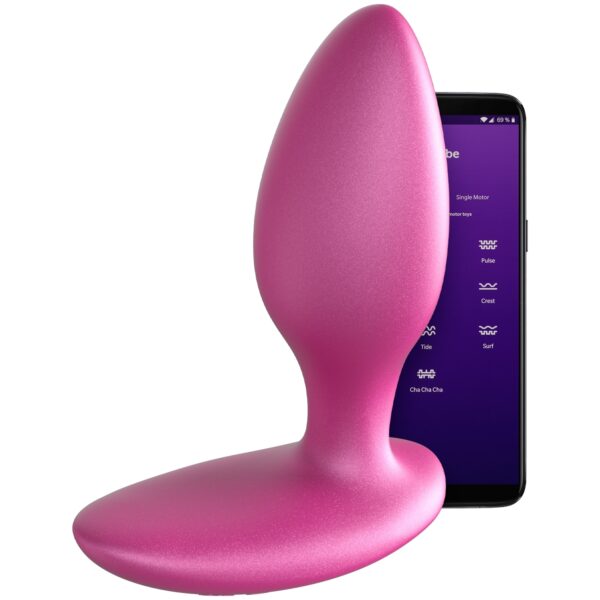 We-Vibe Ditto+ Vibrerende Butt Plug med Fjernbetjening og App - Pink Pink