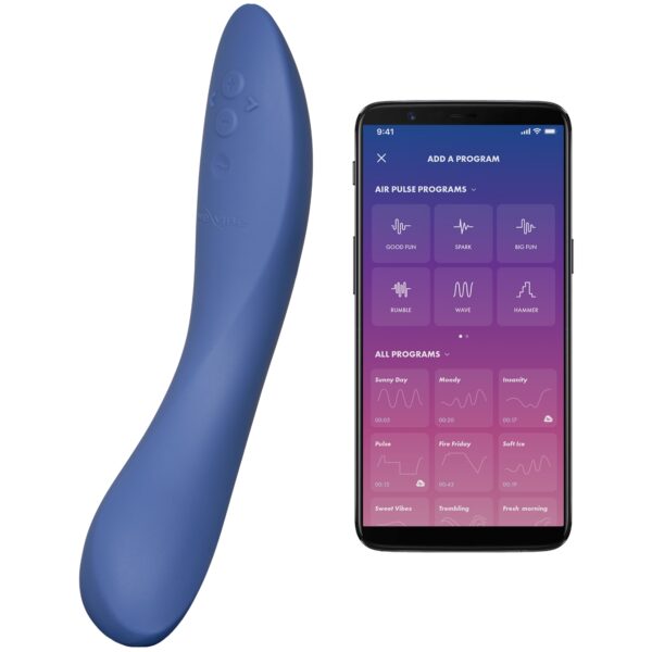 We-Vibe Rave 2 G-Punkts Vibrator med App - Blå Blå