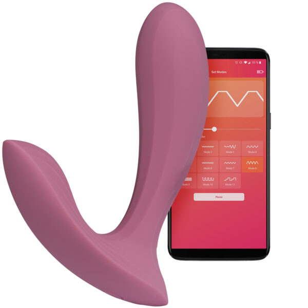 Svakom Erica Wearable Vibrator med App - Rose Rose