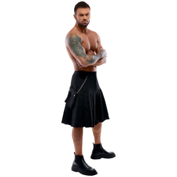 Svenjoyment Kilt - Sort - L Sort L