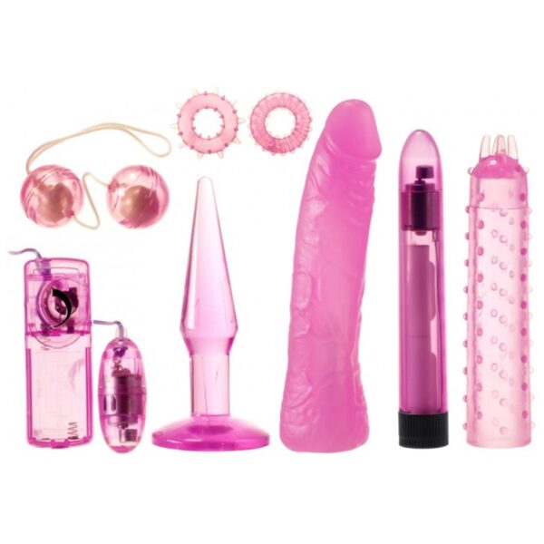 Pink Mystic Treasures Toy Kit for Couples