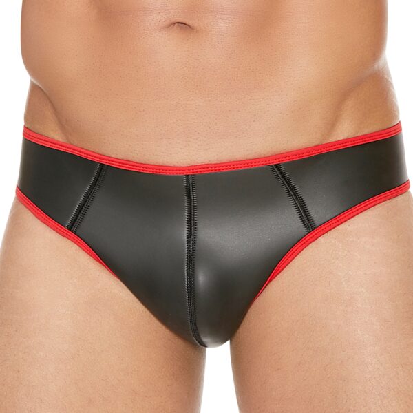 OUCH! Puppy Play Jockstrap Rød - Sort - S/M Sort S/M