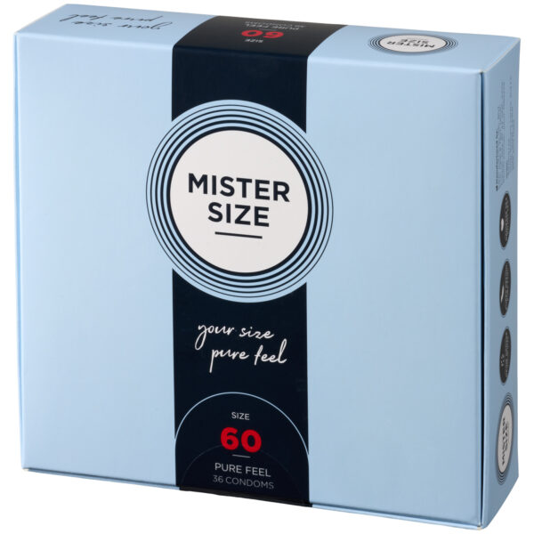 Mister Size Pure Feel Kondomer 36 stk - Klar Klar