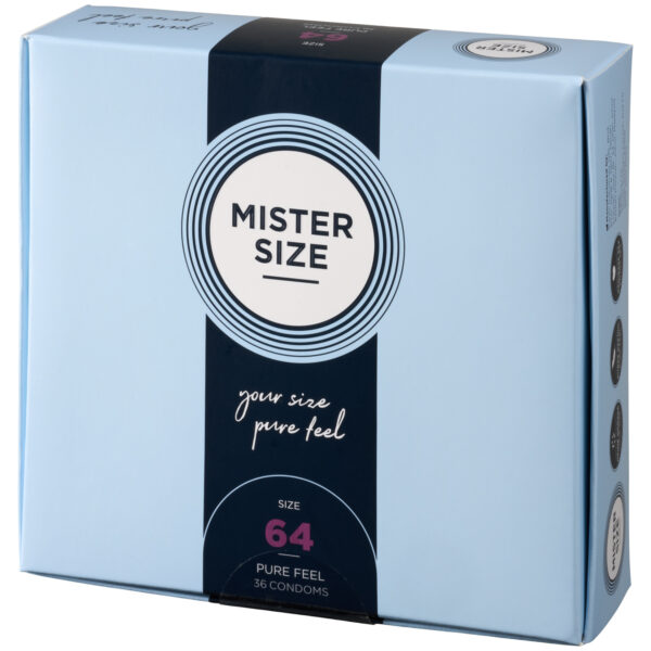 Mister Size Pure Feel Kondomer 36 stk - Klar Klar