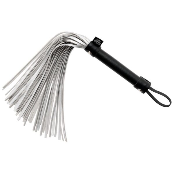 Sort Satin Flogger