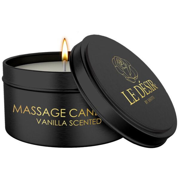 Sort Le Désir Massage Candle Vanilla