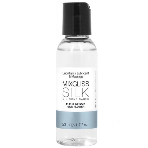 Grå MIXGLISS Silicone Fleur De Soie 50ml