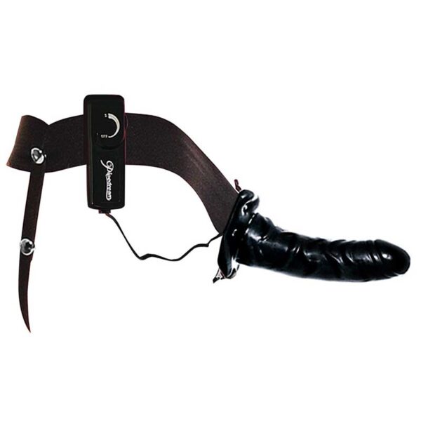 Fetish Fantasy Vibrating Hul strap-on sort 17 cm  17 cm