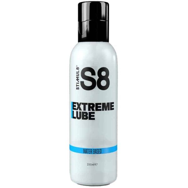 S8 Extreme Vandbaseret Glidecreme 250 ml  250 ml.