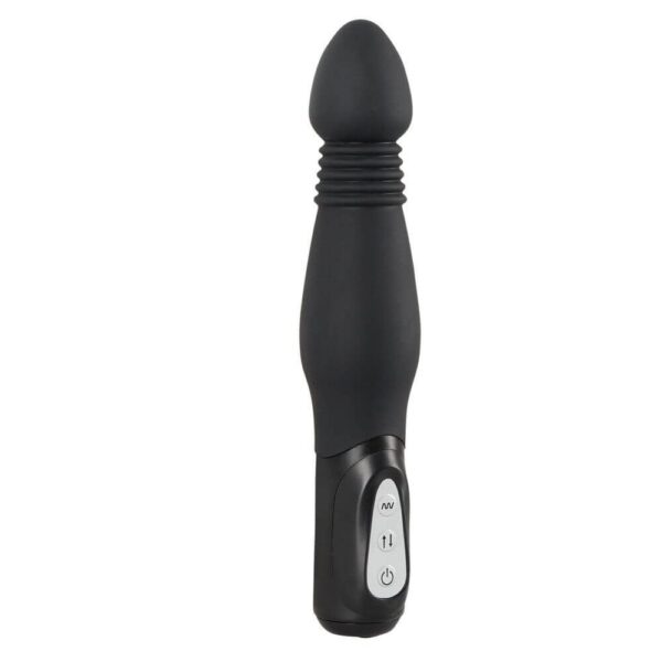 You2Toys - Analvibrator med Stødende Funktion Sort