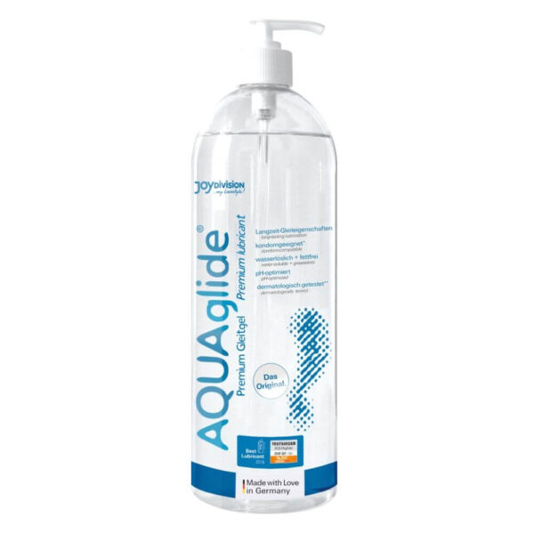 AQUAglide Vandbaseret Glidecreme - 1 liter  1000 ml.