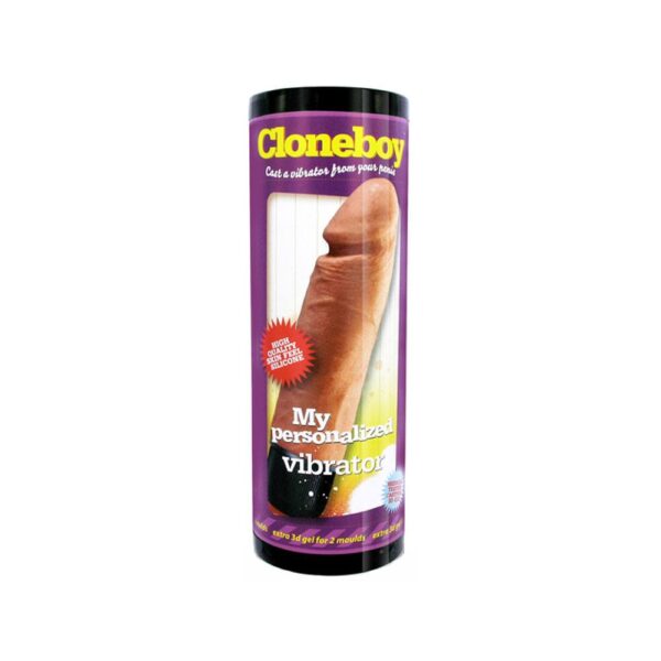 Cloneboy Vibrator Lav Din Egen Dildo Vibrator Lys hudfarve Støberør: 23 x 7,3 cm ( Kan klippes til )