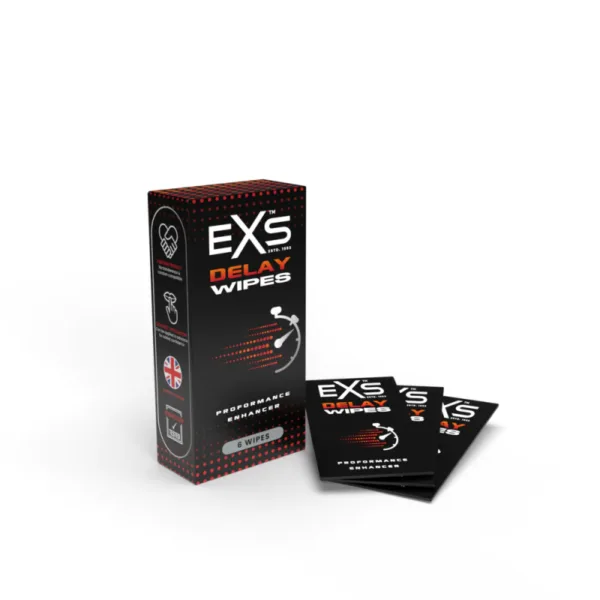 EXS Delay Wipes - 6 stk