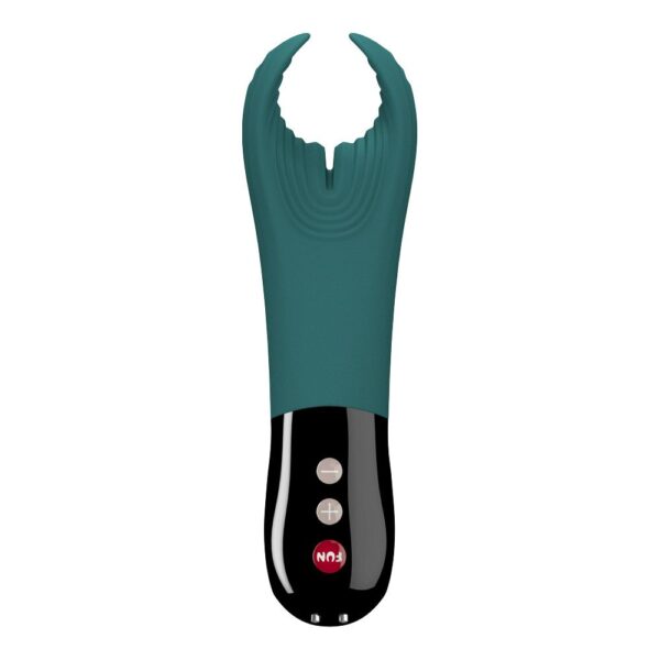 Fun Factory Manta Penis Vibrator  -  pirrende vibration til solo-leg og par-Blå Blå